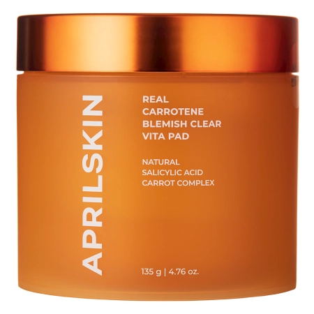 Aprilskin - Carrotene Clarifying Vita Pads - Karoteno valomosios pagalvėlės - 135g