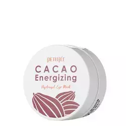 Petitfee - Cacao Energizing Hydrogel Eye Mask - Hidrogeliniai Paakių Padeliai - 60vnt