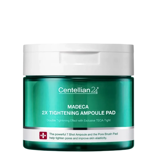 Centellian24 - Madeca Double Tightening Ampoule Pad - Veido Vatos Diskeliai su Stangrinamuoju Serumu - 60 vnt.
