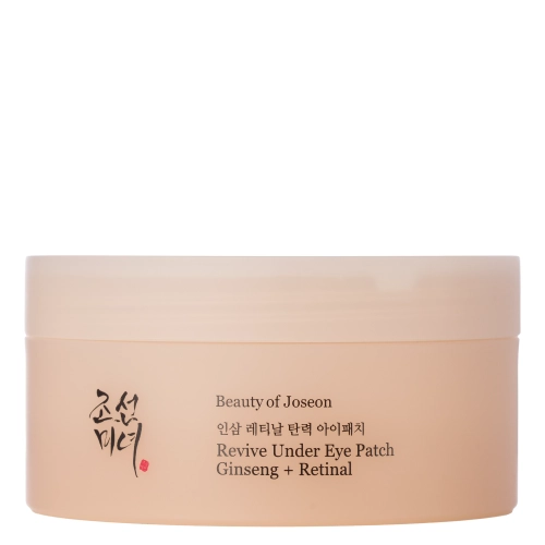 Beauty of Joseon - Revive Under Eye Patch Ginseng + Retinal - Stangrinantys hidrogeliniai paakių padeliai - 60vnt.