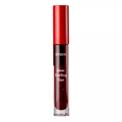 Etude House - Dear Darling Water Gel - Vandens ir Gelio Pagrindo Lūpų Tintas - #OR204 Cherry Red - 5g