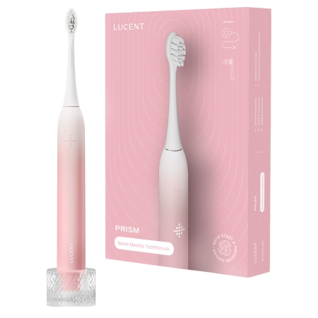 Lucent - Prism Sonic Electric Toothbrush - Soninis Dantų Šepetėlis - Pink Bliss - 1vnt
