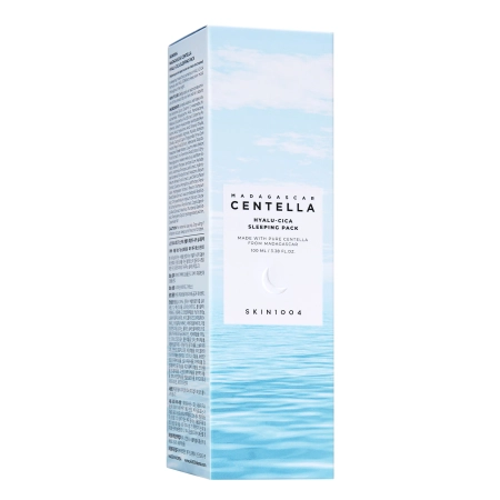 SKIN1004 - Madagascar Centella Hyalu-Cica Sleeping Pack - Naktinė Gelinė Kaukė su Azijine Centele - 30ml