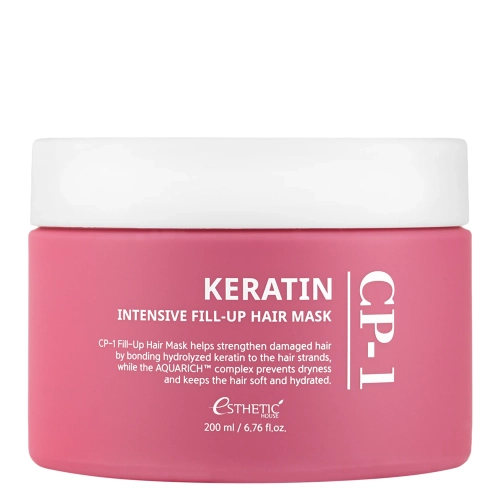 CP-1 - Keratin Intensive Fill-up Hair Mask - Intensyviai Atkuriamoji Keratino Plaukų Kaukė - 200ml