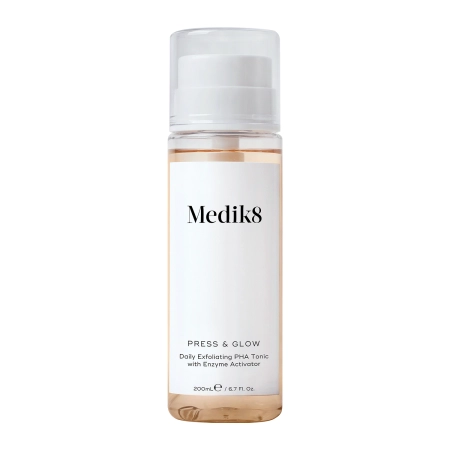 Medik8 - Press&Glow - Tonikas su PHA Rūgštimi ir Enziminių Fermentų Aktyvatoriumi - 200ml