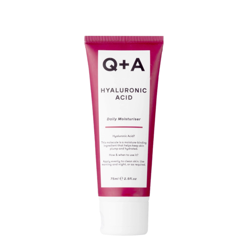 Q+A - Hyaluronic Acid Daily Moisturiser - Veido kremas su hialurono rūgštimi - 75ml