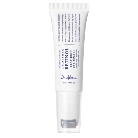 Dr. Althea - Retinol Flat Iron Eye Roller - Serumas Paakiams su Įmontuotu Voleliu - 25ml