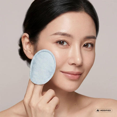 KORIKA - Skin Essentials Dual Exfoliating Toner Pads - Šveičiantys Veido Vatos Diskeliai - 20vnt