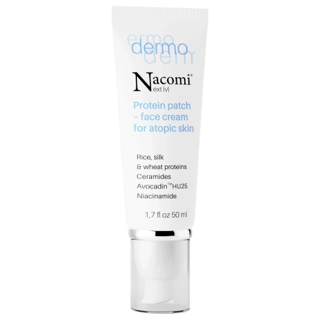 Nacomi - Dermo - Baltyminis Pleistras - Kremas Atopinei Odai - 50ml