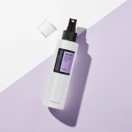COSRX - AHA/BHA Clarifying Treatment Toner – Veido Tonikas su AHA ir BHA Rūgštimis – 150 ml