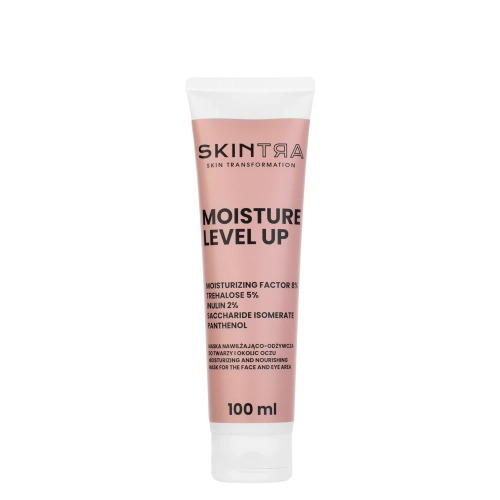 SkinTra - Moisture Level Up - Drėkinamoji ir Maitinamoji Veido ir Paakių Kaukė - 100 ml