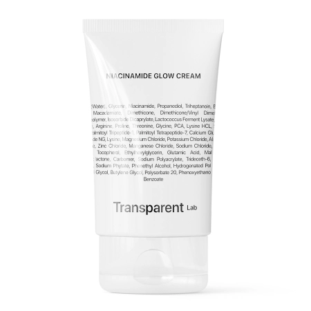 Transparent Lab - Niacinamide Glow Cream - Skaistinantis Kremas su Niacinamidu - 50ml