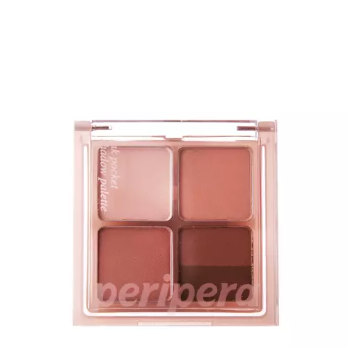 Peripera - Ink Pocket Shadow Palette - Akių Šešėlių Paletė - 004 You Know What Mute Is - 4 x 1.6g