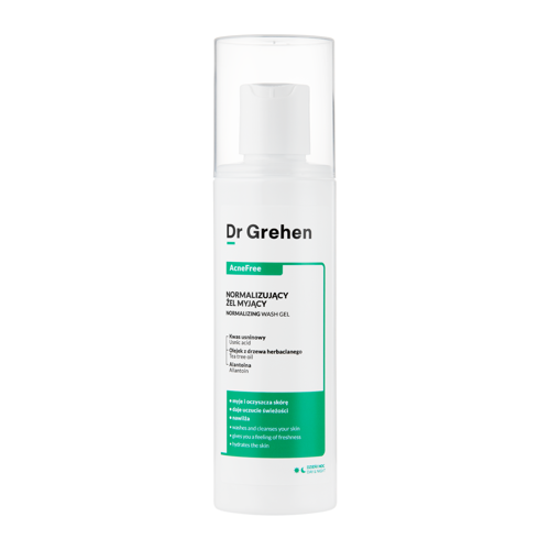 Dr Grehen - AcneFree - Normalizing Wash Gel - Normalizuojantis valomasis gelis - 200ml