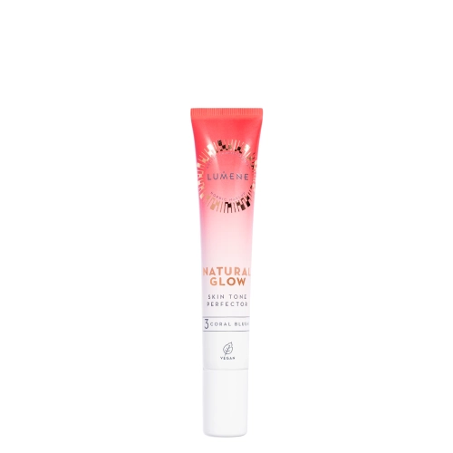 Lumene - Natural Glow Skin Tone Perfector - Kreminiai Skaistalai - 3 Coral Blush - 20ml