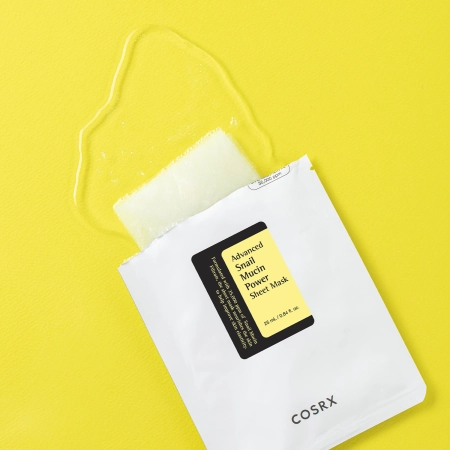 COSRX - Advanced Snail Mucin Power Essence Sheet Mask - Sraigių Gleivių Ekstrakto Kaukė - 25ml