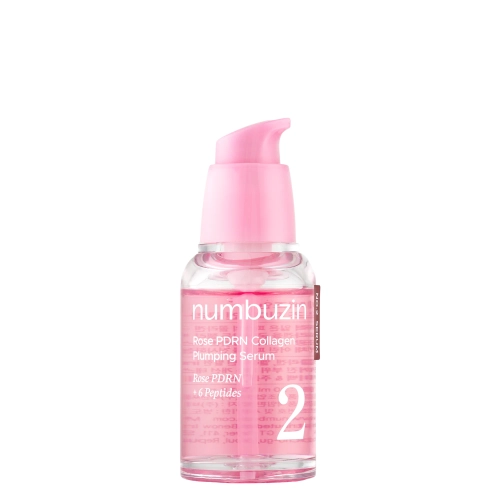 Numbuzin - No.2 Rose PDRN Collagen Plumping Serum - Serum Glotninamasis ir Stangrinamasis - 30ml