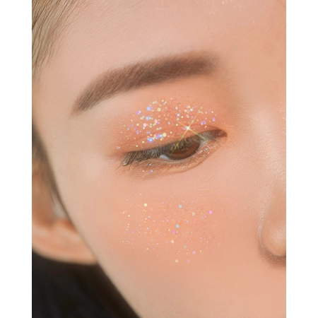 Unleashia - Get Loose Glitter Gel - Blizgučiai Gelyje Veidui ir Kūnui - 2 Starlit Chaser - 4g