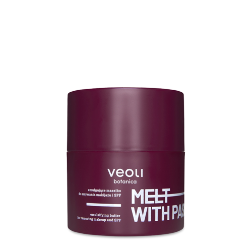 Veoli Botanica - Melt With Passion - Emulguojantis Sviestelis Makiažui ir SPF Šalinti - 40g