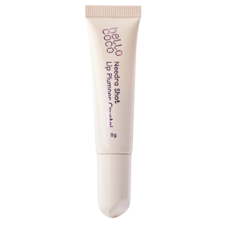 hello coco - Needra Shot Lip Plumper - Lūpų Blizgis su Mikroadatomis - Crystal - 8g