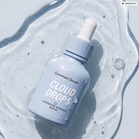 Common Clouds - Cloud Drops Hydrating Barrier Serum - Drėkinamasis Barjerinis Serumas - 30ml
