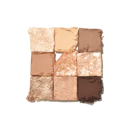 Unleashia - Glitterpedia Eye Palette - Veganiška Akių Šešėlių Paletė - 2 All of Brown - 6,6g