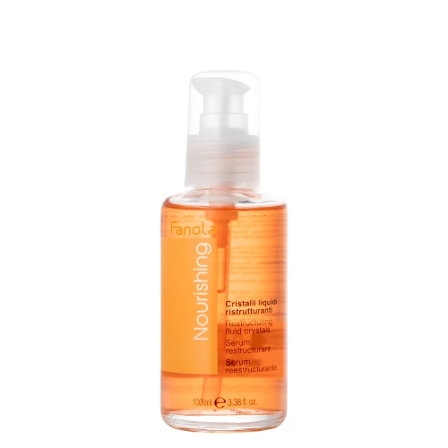 Fanola - Nutri Care - Restructuring Serum - Blizgūs Plaukų Skysti Kristalai - 100ml