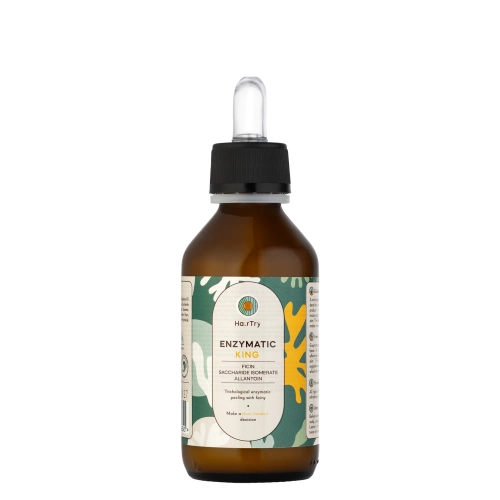 HairTry - Enzymatic King - Trichologinis Enziminis Peelingas su Ficinu - 100ml