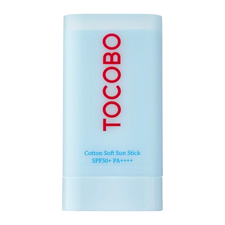 Tocobo - Cotton Soft Sun Stick SPF50+ PA++++ – Pieštukinis Kremas su SPF – 19 g