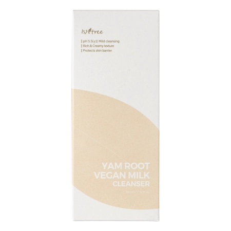 Isntree - Yam Root Vegan Milk Cleanser – Raminamasis Veido Valymo Pienelis – 220 ml