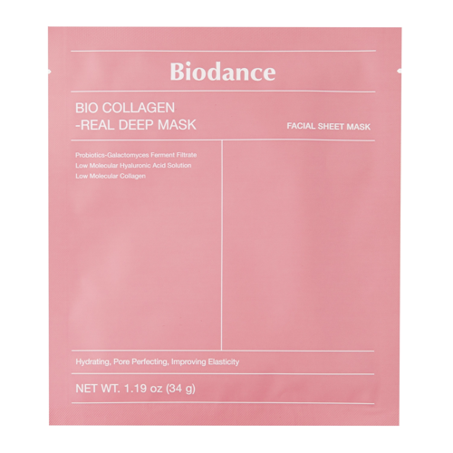 Biodance - Bio-Collagen Real Deep Mask - Stangrinamoji Kolageninė Veido Kaukė - 1 vnt/34g