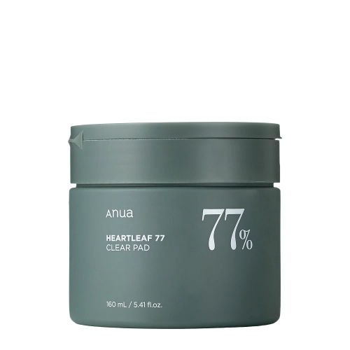 Anua - Heartleaf 77% Clear Pad - Raminantys Padeliai su Širdžialapės Stimburės Ekstraktu - 70vnt.