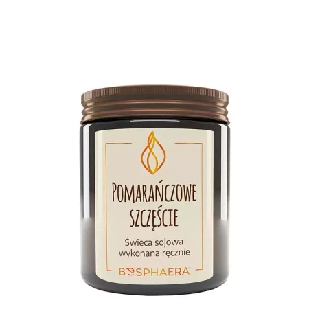 Bosphaera - Świeca Sojowa - Pomarańczowe Szczęście - 190g