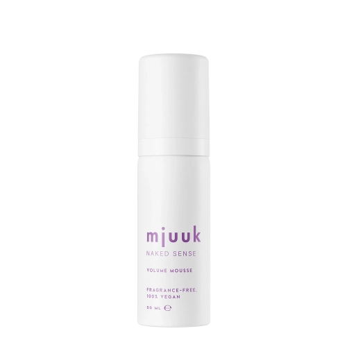 Mjuuk - Naked Sense Fragrance-free Volume Mousse - Plaukų Putos - Bekvapis - 50ml