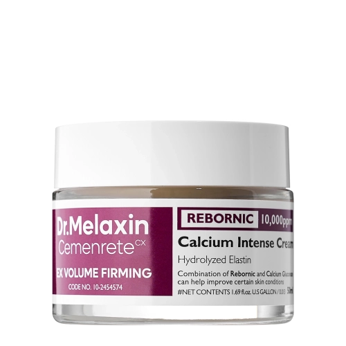 Dr.Melaxin - Cemenrete Calcium Volume Cream - Drėkinamasis ir Stangrinamasis Veido Kremas - 50ml