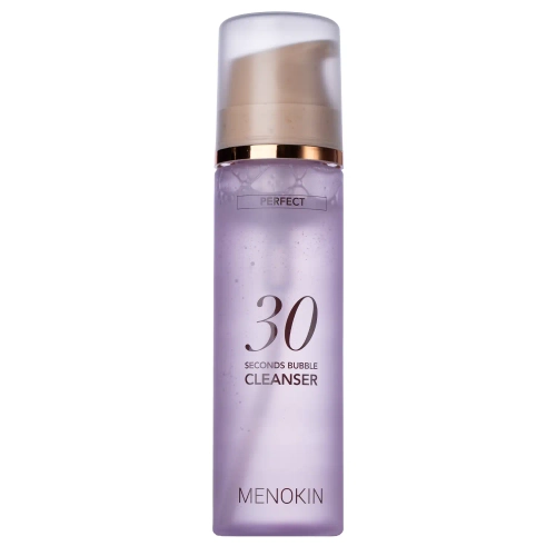 MENOKIN - 30 Seconds Bubble Cleanser Perfect - Atgaivinamosios Veido Prausimosi Putos - 150ml