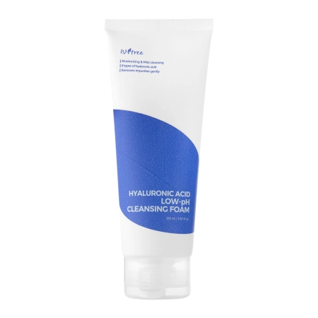 Isntree - Hyaluronic Acid Low-pH Cleansing Foam - Valomasis Putojantis Losjonas su Hialurono Rūgštimi Žemo pH - 150ml