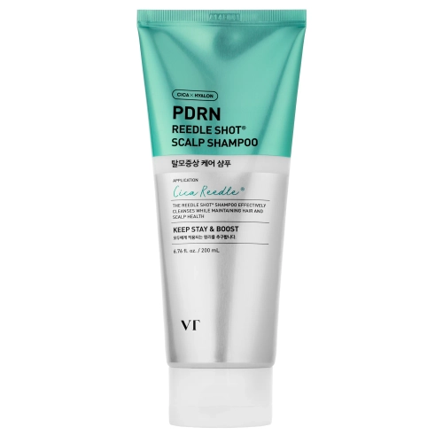 VT Cosmetics - PDRN Reedle Shot Scalp Shampoo - Stiprinamasis Galvos Odos Šampūnas su PDRN - 200ml