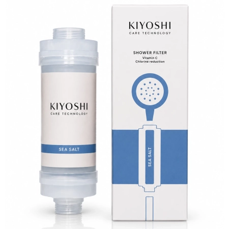 Kiyoshi - Shower Filter - Dušo Filtras su Vitaminu C - Sea Salt - 1vnt