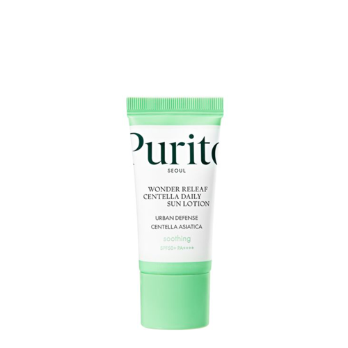 Purito Seoul - Wonder Releaf Centella Daily Sun Lotion SPF 50+ PA++++ – Ultralengvas Apsauginis Kremas nuo Saulės – 15 ml