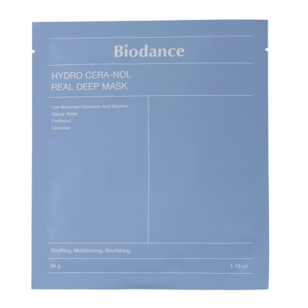 Biodance - Hydro Cera-nol Real Deep Mask Set – Drėkinamųjų Kolageno Veido Kaukių Rinkinys – 4 vnt. /34 g
