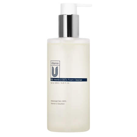 CUSKIN - CU Vitamin U Oil To Foam Cleanser - Valomasis Hidrofilinis Veido Aliejus - 250ml