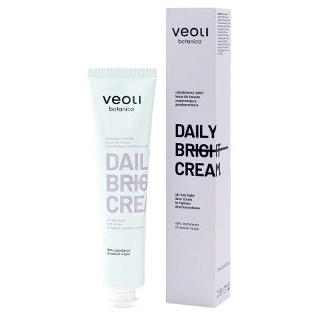 Veoli Botanica - Daily Bright Cream - Lengvas Veido Kremas Visai Dienai Šviesinantis Pigmentines Dėmes - 75ml
