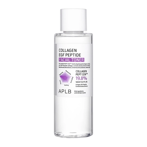 APLB - Collagen EGF Peptide Facial Toner - Drėkinantis ir Stangrinantis Veido Tonikas - 160ml