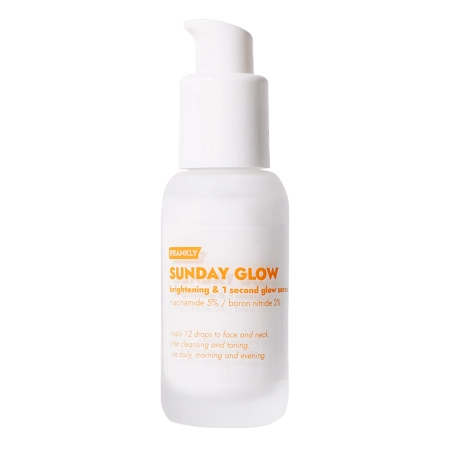 Frankly -  Sunday Glow Instant Radiance & Glow Serum – Šviesinantis Veido Serumas – 37 ml