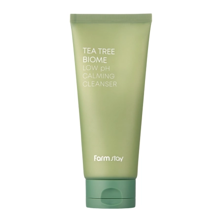 Farmstay - Tea Tree Biome Low pH Calming Cleanser - Raminantis Veido Valymo Gelis - 180 ml