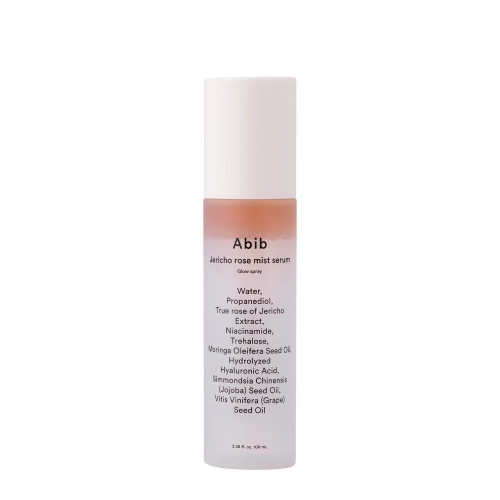 Abib - Jericho Rose Mist Serum Glow Spray - Švytėjimo Suteikiantis Rožių Veido Purškiklis - 100ml
