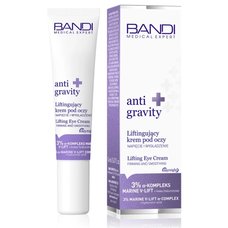 Bandi - Anti Gravity - Liftinguojantis Paakių Kremas - Įtempimas ir Išlyginimas - 14 ml