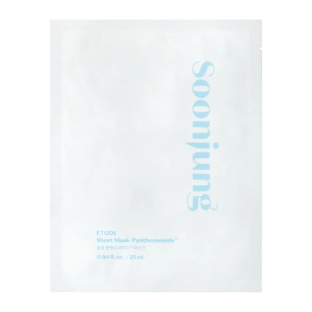 Etude House - Soon Jung Panthensoside Sheet Mask - Raminamoji Lakštinė Kaukė - 25ml