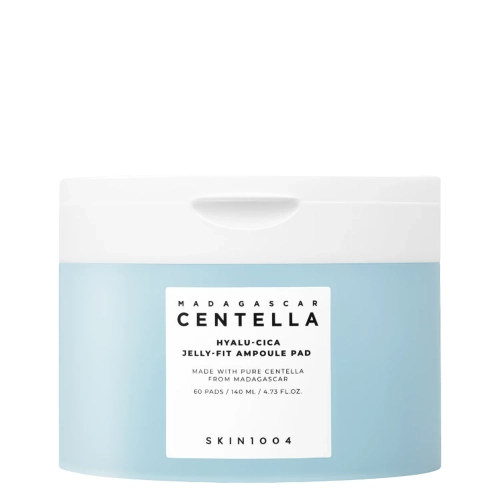 SKIN1004 - Madagascar Centella Hyalu-Cica Jelly-Fit Ampoule Pad - Drėkinamosios Veido Pagalvėlės - 60vnt.